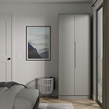 Henshaw Tall Double Wardrobe Dusk Grey from Roseland Furniture