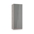 Henshaw Grey Oak Tall Double Wardrobe from Roseland Furniture