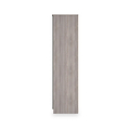Henshaw Grey Oak Tall Double Wardrobe from Roseland Furniture