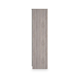 Henshaw Grey Oak Tall Double Wardrobe from Roseland Furniture