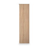 Henshaw Tall Double Wardrobe White Oak from Roseland Furniture