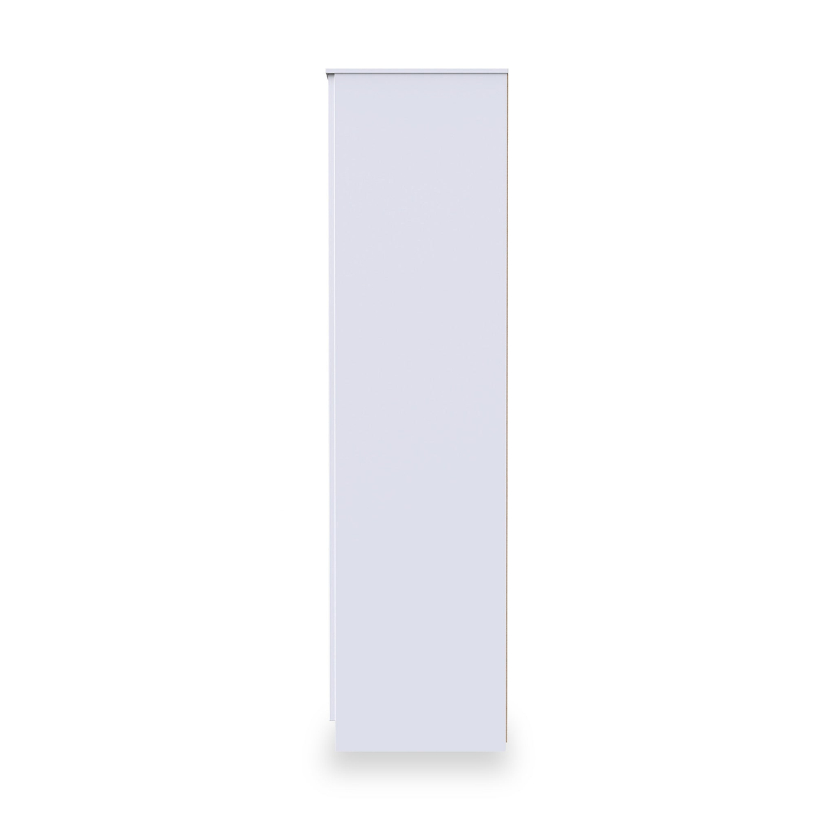 Henshaw Tall Double Wardrobe White Side1 from Roseland Furniture