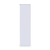 Henshaw Tall Double Wardrobe White Side1 from Roseland Furniture