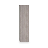Henshaw Grey Oak 2 Drawer Double Wardrobe from Roseland Furniture
