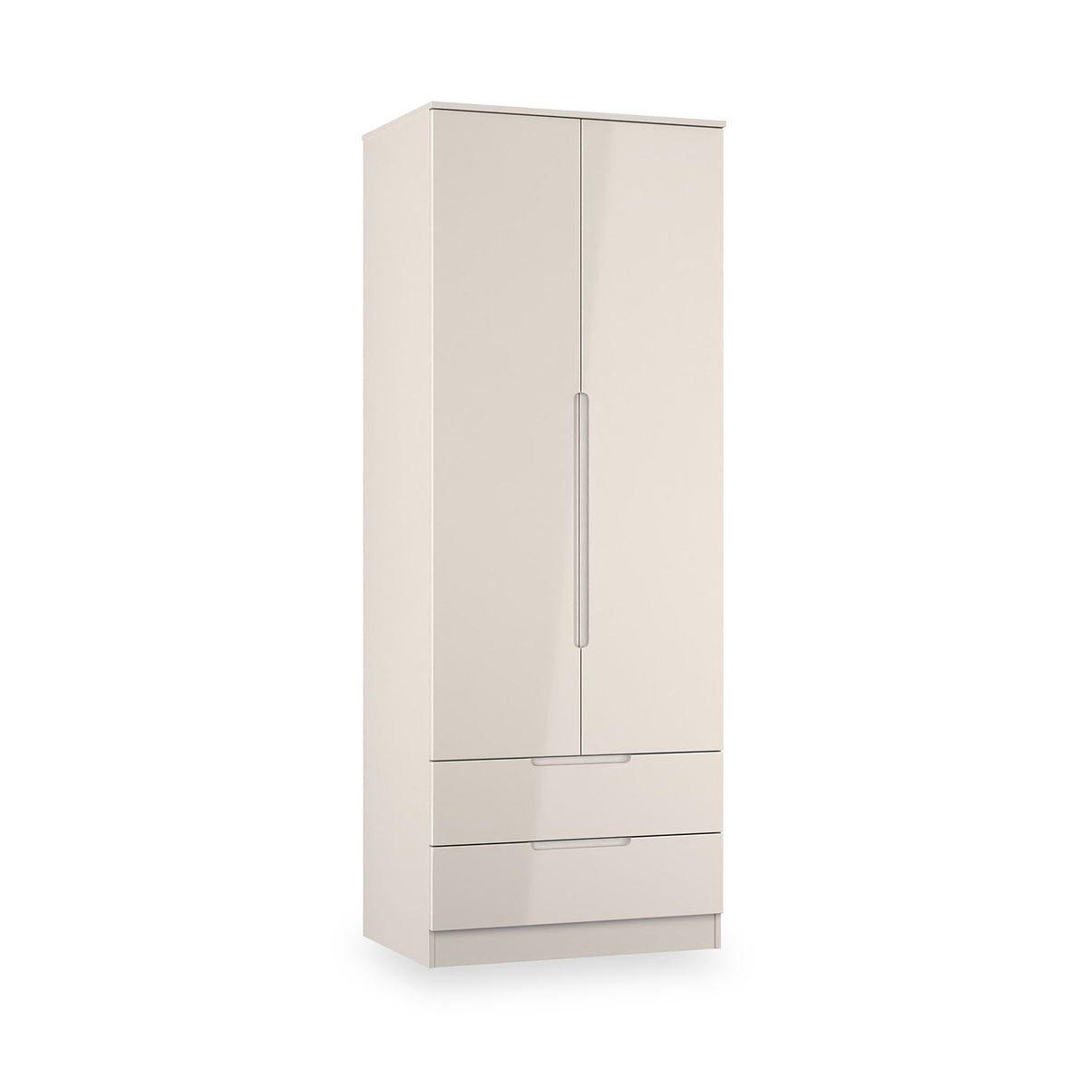 Henshaw Cashmere 2 Drawer Double Wardrobe from Roseland Furniture