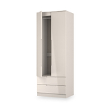 Henshaw Cashmere 2 Drawer Double Wardrobe from Roseland Furniture