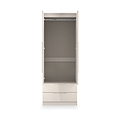 Henshaw Cashmere 2 Drawer Double Wardrobe from Roseland Furniture