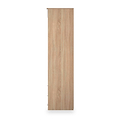 Henshaw 2 Drawer Double Wardrobe White Oak from Roseland Furniture