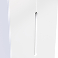 Henshaw 2 Drawer Double Wardrobe White from Roseland Furniture