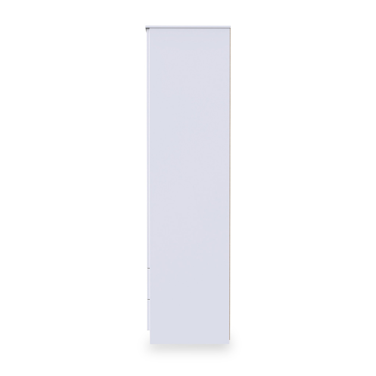 Henshaw 2 Drawer Double Wardrobe White from Roseland Furniture