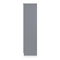 Henshaw 2 Drawer Triple Wardrobe Dusk Grey from Roseland Furniture