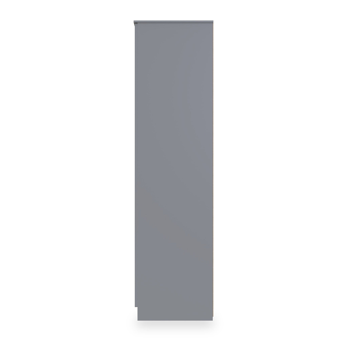 Henshaw 2 Drawer Triple Wardrobe Dusk Grey from Roseland Furniture