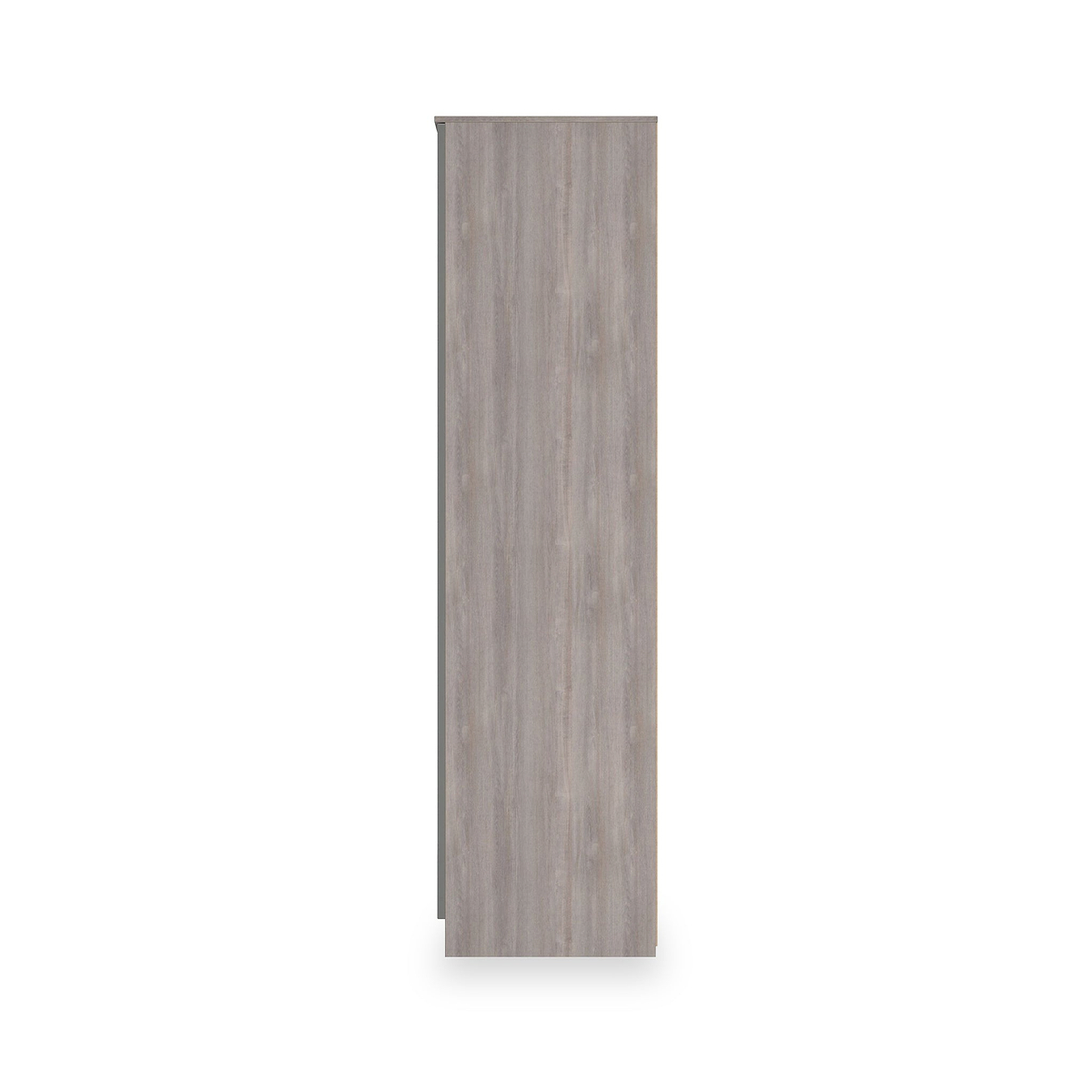 Henshaw Grey Oak 2 Drawer Triple Wardrobe from Roseland Furniture