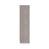 Henshaw Grey Oak 2 Drawer Triple Wardrobe from Roseland Furniture