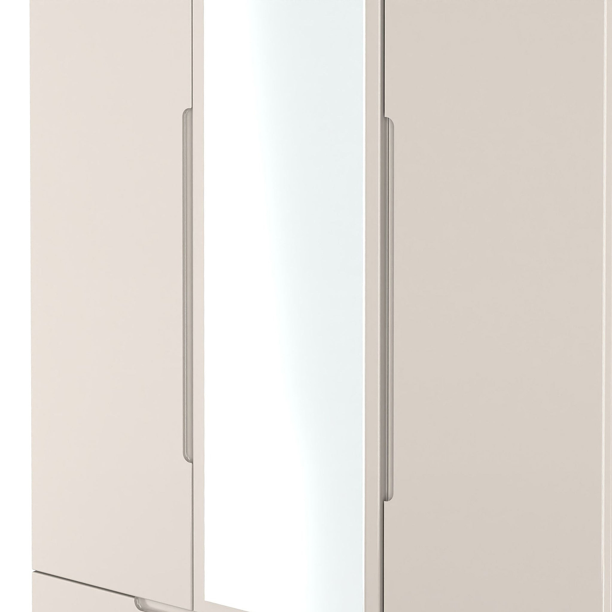Henshaw Cashmere 2 Drawer Triple Wardrobe from Roseland Furniture