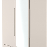 Henshaw Cashmere 2 Drawer Triple Wardrobe from Roseland Furniture