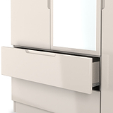 Henshaw Cashmere 2 Drawer Triple Wardrobe from Roseland Furniture