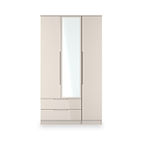 Henshaw Cashmere 2 Drawer Triple Wardrobe from Roseland Furniture