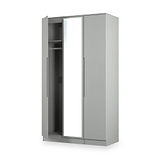 Henshaw Tall Triple Wardrobe Dusk Grey from Roseland Furniture