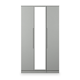 Henshaw Tall Triple Wardrobe Dusk Grey from Roseland Furniture