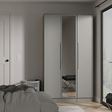 Henshaw Tall Triple Wardrobe Dusk Grey from Roseland Furniture