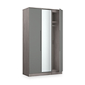 Henshaw Grey Oak Tall Triple Wardrobe from Roseland Furniture