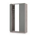 Henshaw Grey Oak Tall Triple Wardrobe from Roseland Furniture