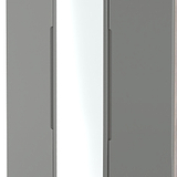 Henshaw Grey Oak Tall Triple Wardrobe from Roseland Furniture