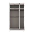 Henshaw Grey Oak Tall Triple Wardrobe from Roseland Furniture