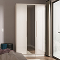 Henshaw Cashmere Tall Triple Wardrobe from Roseland Furniture
