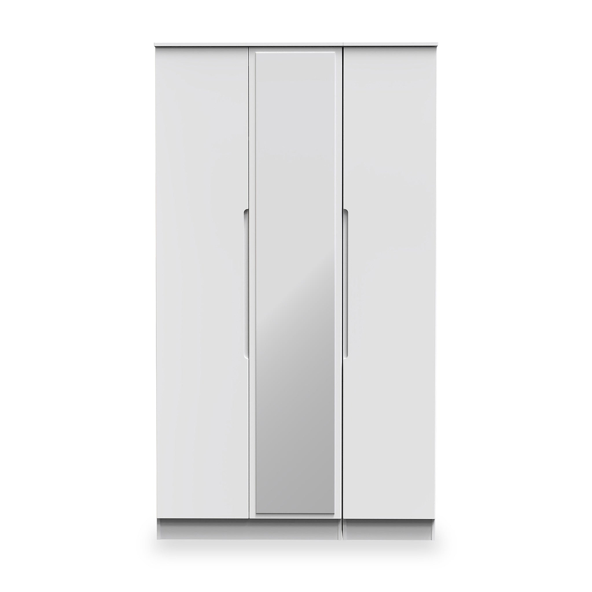 Henshaw Tall Triple Wardrobe White from Roseland Furniture