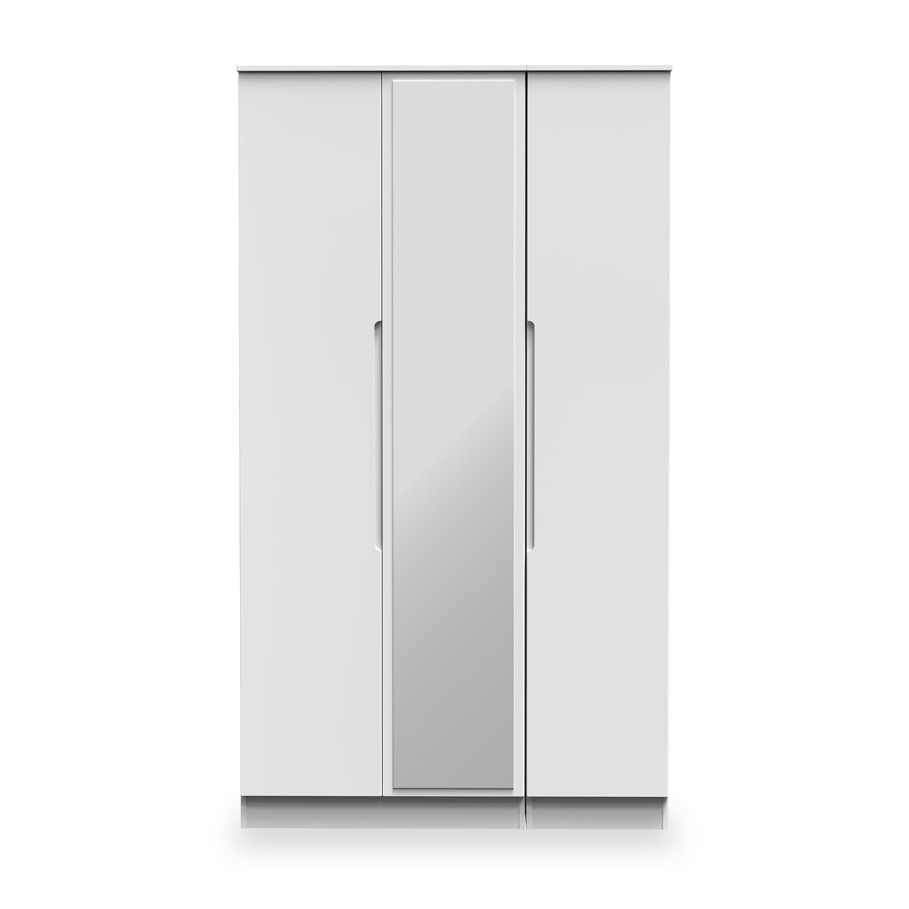 Henshaw Tall Triple Wardrobe White from Roseland Furniture