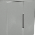 Henshaw 2 Door Small Sideboard Dusk Grey from Roseland Furniture