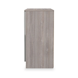 Henshaw Grey Oak 2 Door Small Sideboard from Roseland Furniture