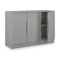 Henshaw 3 Door Large Sideboard Dusk Grey from Roseland Furniture