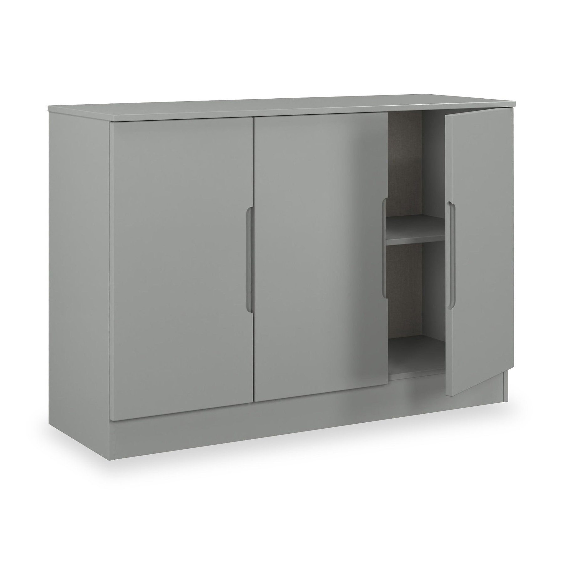 Henshaw 3 Door Large Sideboard Dusk Grey from Roseland Furniture