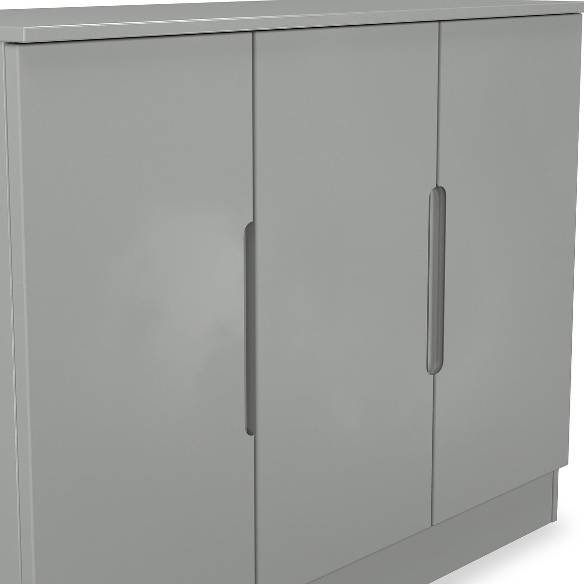 Henshaw 3 Door Large Sideboard Dusk Grey from Roseland Furniture