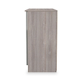 Henshaw Grey Oak 3 Door Large Sideboard from Roseland Furniture