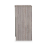 Henshaw Grey Oak 3 Door Large Sideboard from Roseland Furniture