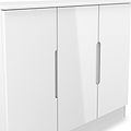 Henshaw 3 Door Large Sideboard White from Roseland Furniture