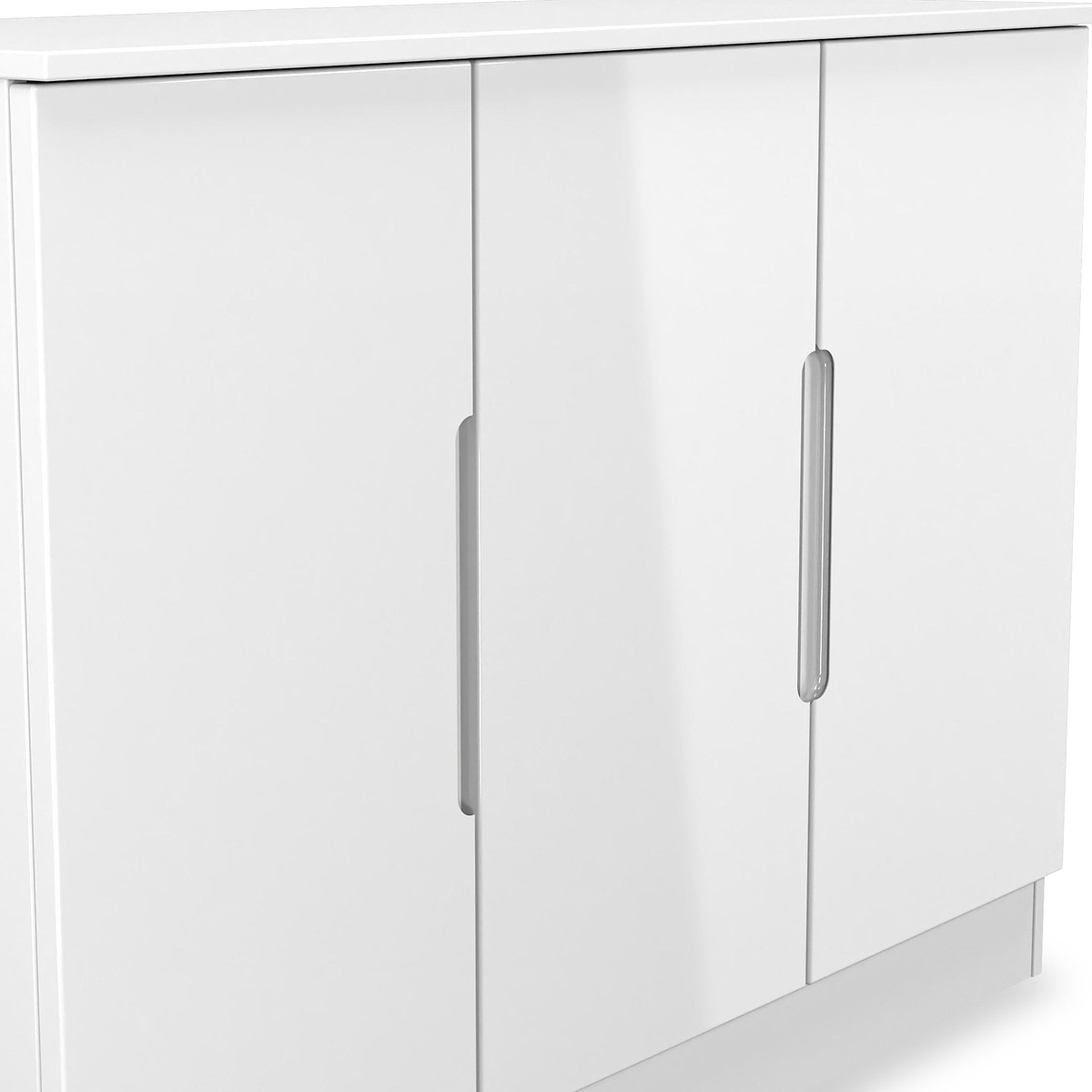 Henshaw 3 Door Large Sideboard White from Roseland Furniture