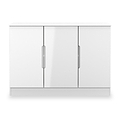 Henshaw 3 Door Large Sideboard White from Roseland Furniture