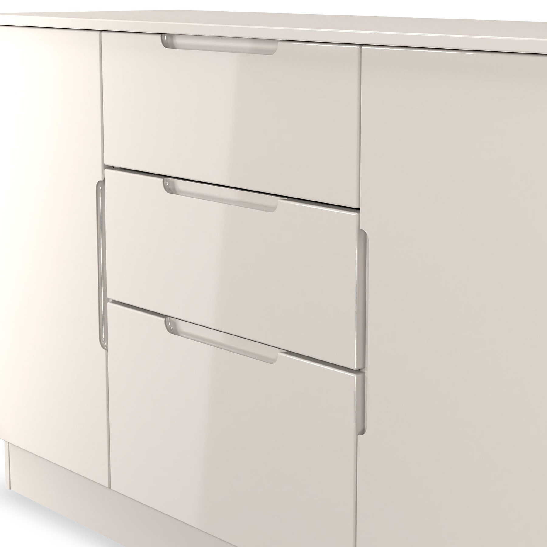 Henshaw Cashmere 3 Drawer Extra Large Sideboard from Roseland Furniture