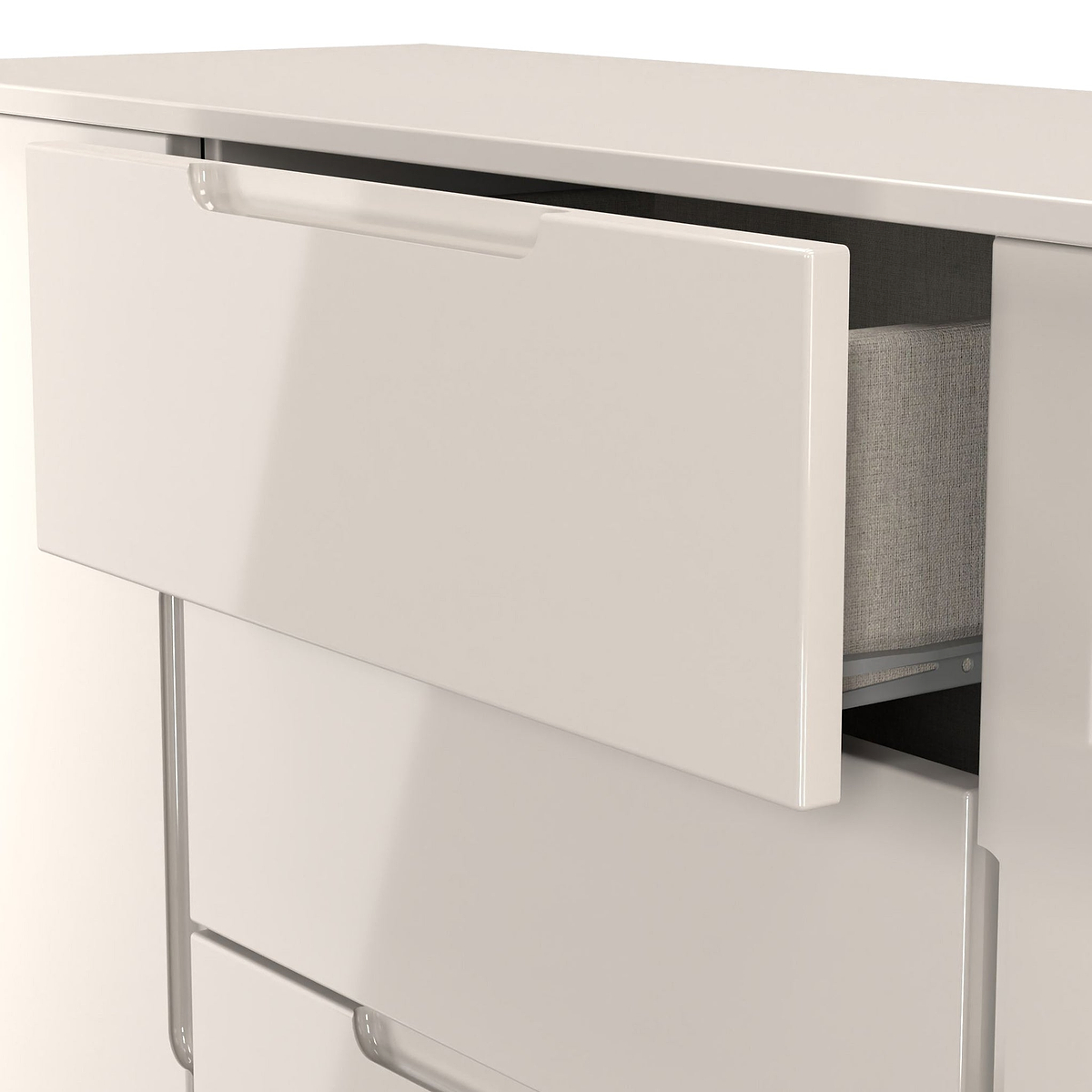 Henshaw Cashmere 3 Drawer Extra Large Sideboard from Roseland Furniture
