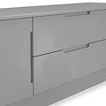 Henshaw Small TV Unit Dusk Grey from Roseland Furniture