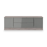 Henshaw Grey Oak Small TV Unit from Roseland Furniture