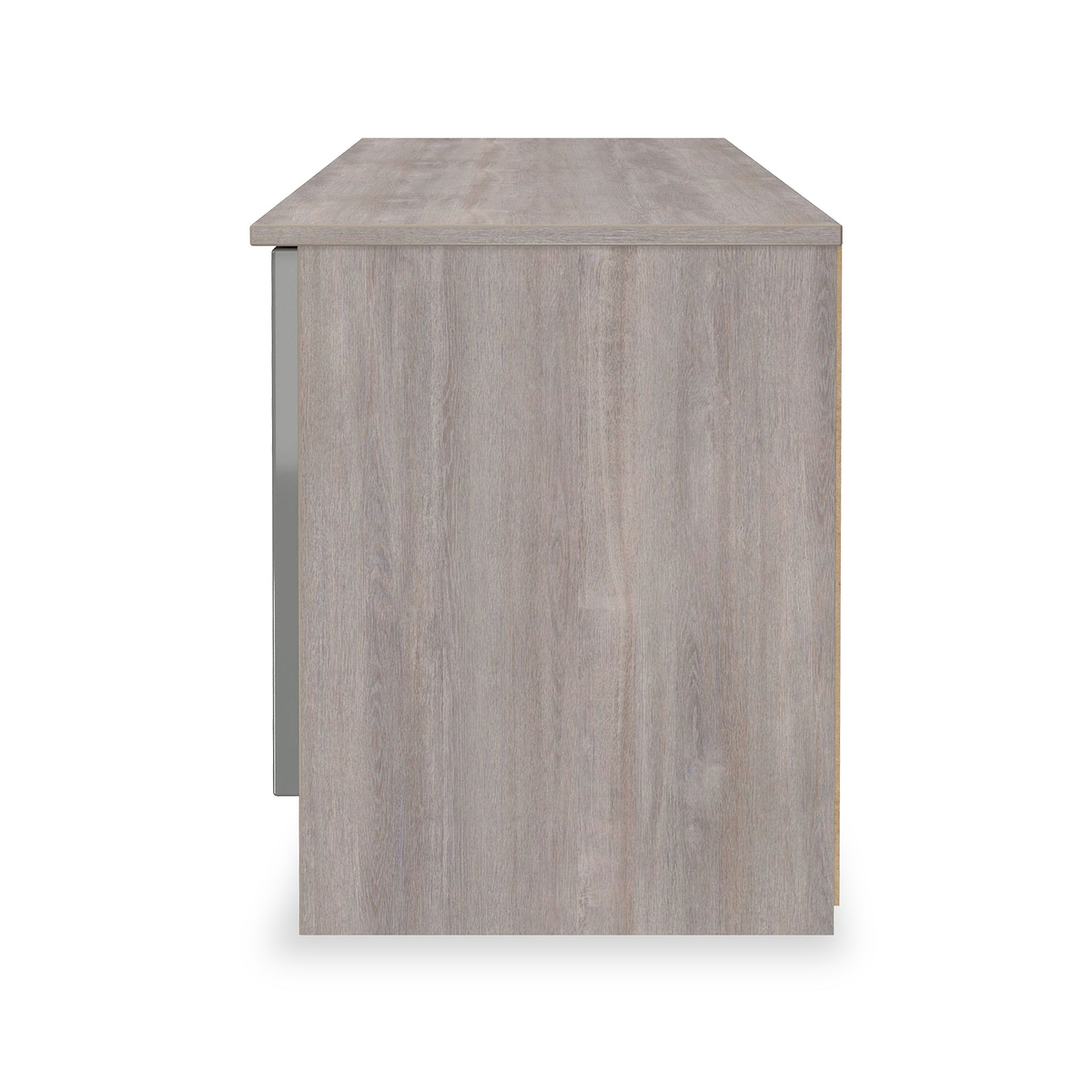 Henshaw Grey Oak Small TV Unit from Roseland Furniture