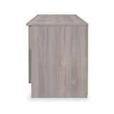 Henshaw Grey Oak Small TV Unit from Roseland Furniture