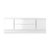 Henshaw Small TV Unit White from Roseland Furniture