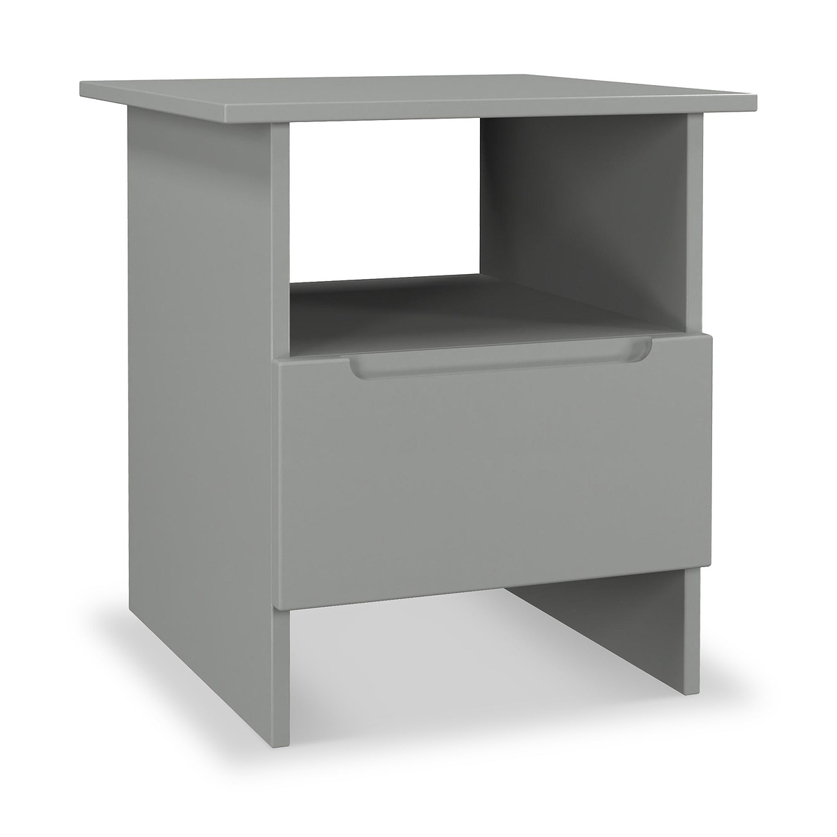 Henshaw 1 Drawer Lamp Table Dusk Grey from Roseland Furniture
